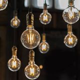 LEDXpress - G125 Filament Lamp - Amberkleurig - E27 - 4W - 550 Lumen