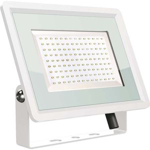 V-TAC VT-49104-W  Witte LED Schijnwerpers - F - Klasse - IP65 - 100W - 8700 Lumen - 4000K