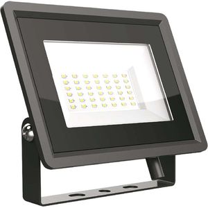 V-TAC VT-4934-B LED Schijnwerper - IP65 - Zwarte behuizing - 30 Watt - 2510 Lumen - 4000K