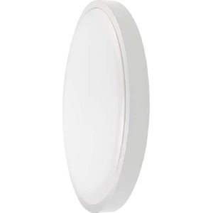 LED ronde plafonnière met sensor - 225mm - IP44 - Wit - 18W - 1800 Lumen - 4000K