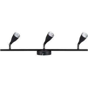 V-TAC VT-813-B-N LED wandlampen met Tripple kop - IP20 - Zwart - 13.5W - 1260 Lumen - 3000K