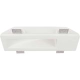 Lamp - GU10 Fitting Down - Wit - Gips - Geschikt voor GU10-lampen