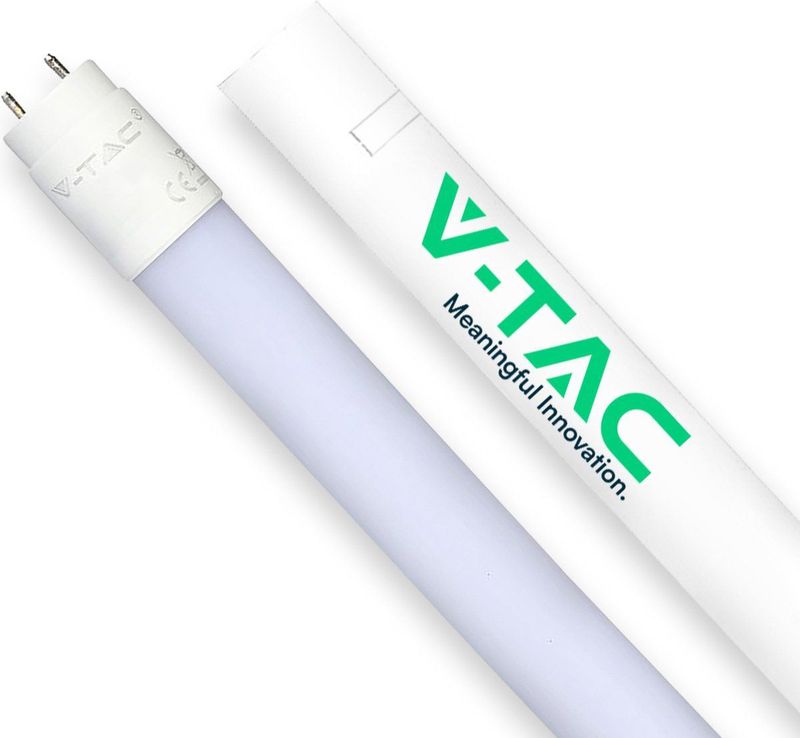 V-TAC VT-9077-N LED T8 Buis - Wit - 14W - 1400 Lumen - 90CM