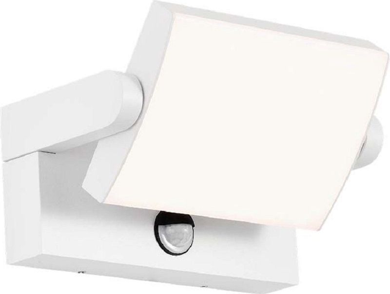 V-TAC LED-Fluter VT-11020S, EEK: E, 17 W, 2580 lm, 4000 K, Sensor, weiß, 212x165x100 mm