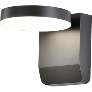 LED Buiten wall flexible lamp LED/17W/230V IP65 3000K zwart