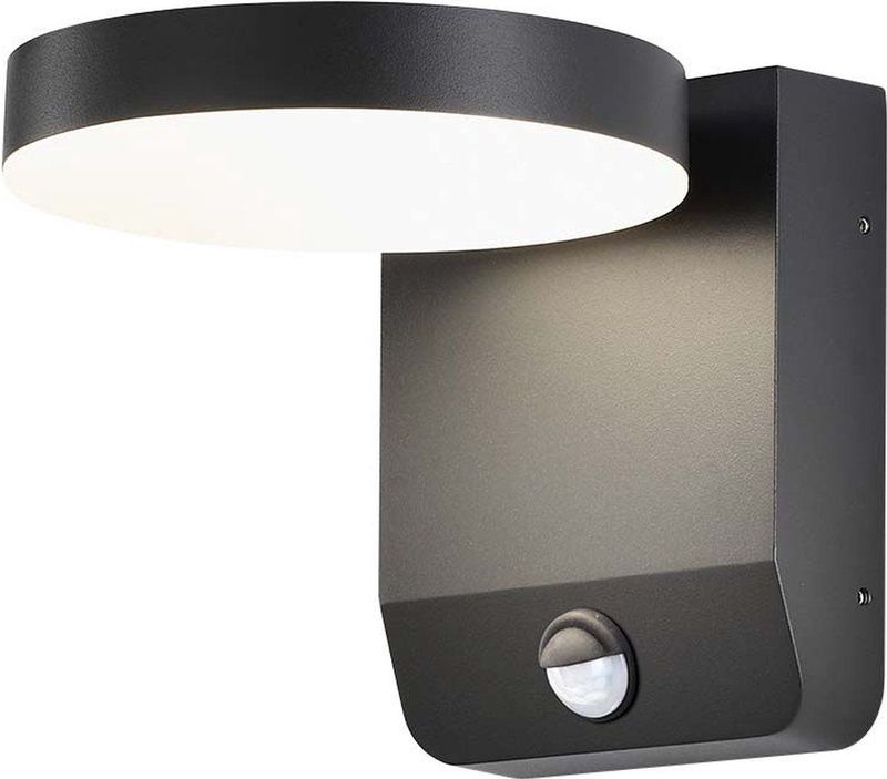 17W Ronde LED Wandlamp - Aluminium - Warmwit - IP65 Waterdicht