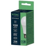 V-TAC VT-2112-N LED Lamp GLS - E27 Houder - IP20 - Wit - 10.5W - 1055 Lumen - 6500K