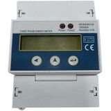 V-TAC VT-788 - Driefasige Meter - 3x220V - Stroomsterkte 3x5(63)A