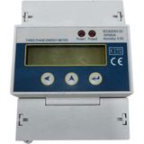 V-TAC VT-788 - Driefasige Meter - 3x220V - Stroomsterkte 3x5(63)A