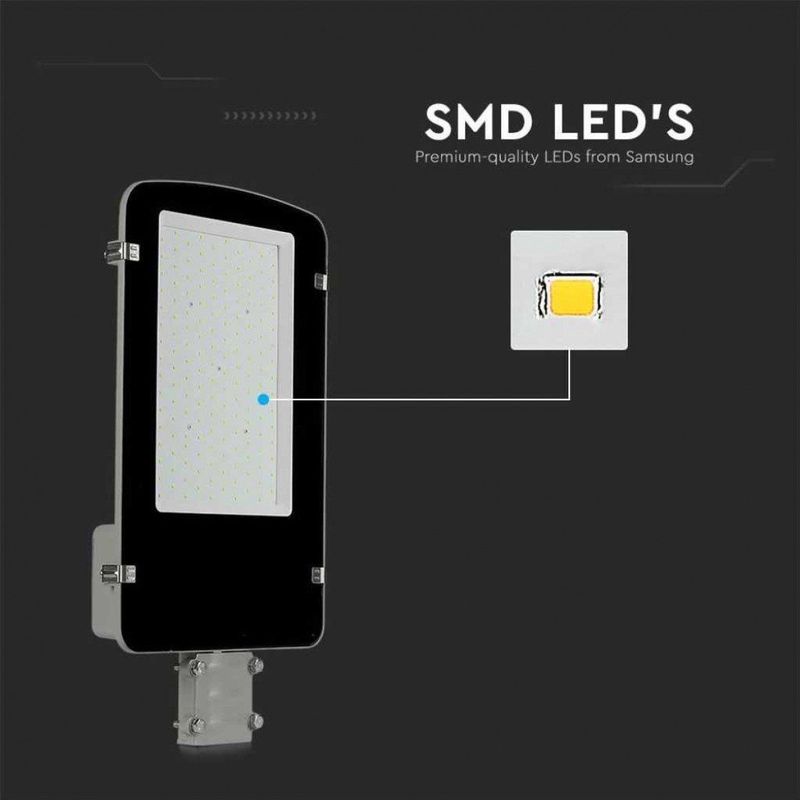 V-TAC VT-100ST-N LED Straatlantaarn - Samsung - 100 Lumen - IP65 - Grijs - 100W - 10000 Lumen - 6500K