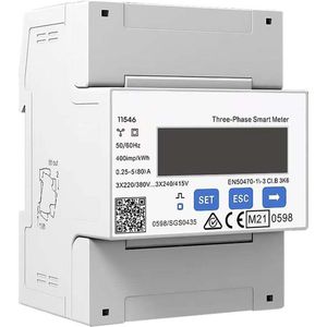 V-TAC - VT-DTSU666 - Meters - Drie Fasen - Wit