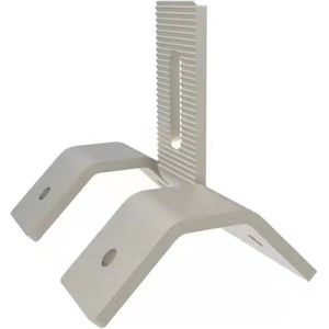 Zonnepaneel - Structuur Accessoires - Paardvormig Staal - Roestvrij Staal - 2 Set