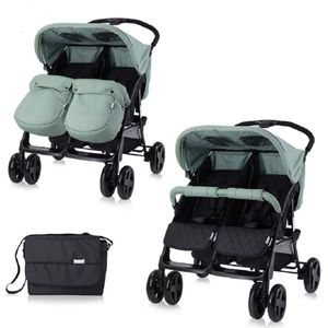 Lorelli Duowagen Green Bay incl. Luiertas en Voetenzakken