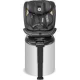 Lorelli Kindersitz Estate i-Size (40-150cm) Isofix, Stützbein, Sitz 360° drehbar schwarz