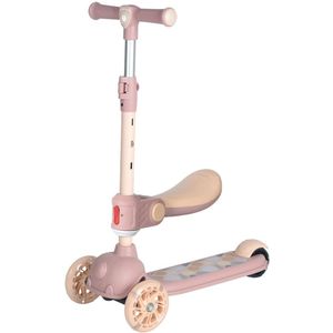 Lorelli - Jetster Plus - Step/Loopfiets - Beige - 2-in-1
