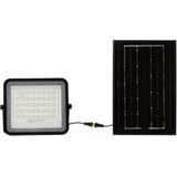 V-tac VT-40W LED Solar Floodlight - 4000K - 5000mAh - 3M kabel - Incl. afstandsbediening - Zwart