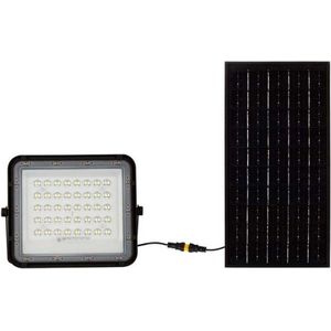 V-TAC VT-80W  Zwarte Solar schijnwerpers - 6W - IP65 - 800 Lumen - 6400K