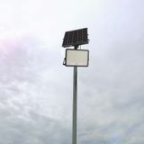 V-tac VT-240W LED Solar Floodlight - 6400K - 20000mAh - 3M kabel - Incl. afstandsbediening - Zwart