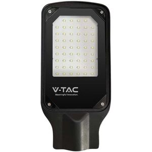 LED Straatverlichting - Slimme Straatverlichting - IP65 - Zwart - 50 Watt - 4270 Lumen - 6500K - Modelnr: - VT-15057ST