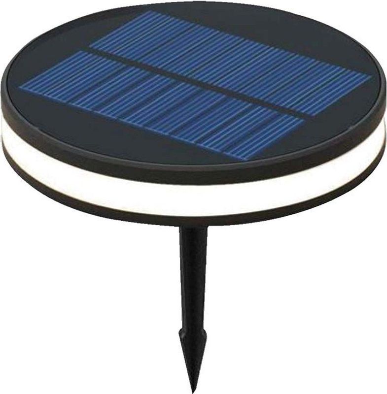 Solar Spike Light - IP54 - Zwart - 90 Lumen - 3000K