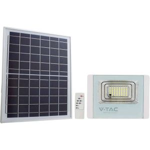 V-TAC VT-40W-W Witte schijnwerpers op zonne-energie - 16W - IP65 - 1050 Lumen - 4000K