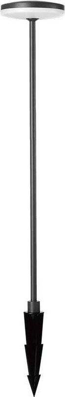 Buiten - Tuinspikes - IP65 - Antraciet behuizing - 12W - 1265 Lumen - 4000K