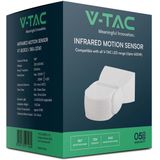 Bewegingssensor - Infrarood - Wit - 300W - Detectiebereik 180 Graden