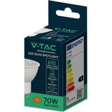 V-TAC - VT-291 - LED Spot - Wit - GU10 - Lens 38° - 7.5W - 610 Lumen - 3000K