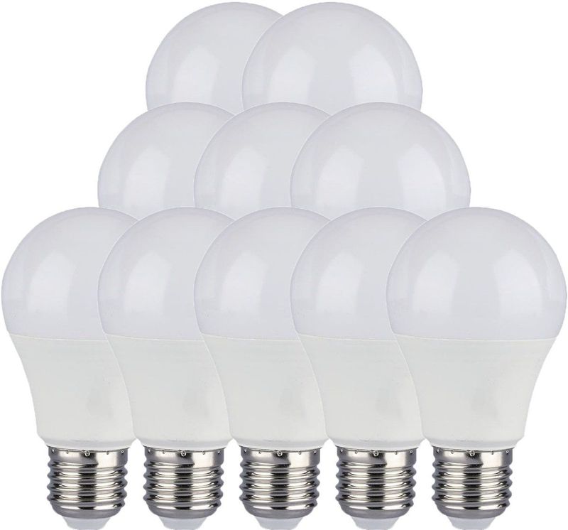 V-TAC - VT-2112-N - LED-lamp - Wit - E27 Houder - 10.5W - Set van 10