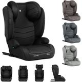 Kikkaboo Kindersitz i-Stand i-Size (100 - 150 cm) Gruppe 2/3 verstellbar Isofix schwarz