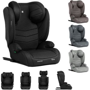 Kikkaboo Autostoel i-Stand Zwart ISOFIX Groep 2/3 (100-150 cm)