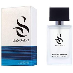 SANGADO Acqua Genovese Herengeur, langdurig, 8-10 uur, geur, luxe, water, aroma, fijn, French Essences extra concentraat, geraffineerd eau de parfum, voor heren, spray, 50 ml