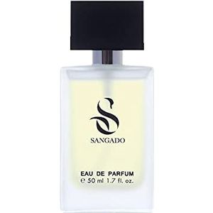 FUNKY von SANGADO, Parfüm Unisex, 8-10 Stunden Langanhaltend, Luxuriös duftend, Leder, Zarte französische Essenszen, Extra-konzentriert (Eau de Parfum), Luxuriös, Elegant, Reizvoll, 50ml Spray