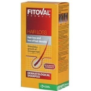 Fitoval Dermatologische shampoo tegen haaruitval, met glycogeen, tarwepeptiden, extracten van rozemarijn en arnica, 200 ml