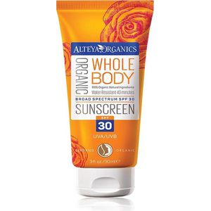 Alteya Organics Biologische Sunscreen Zonnebrand factor 30