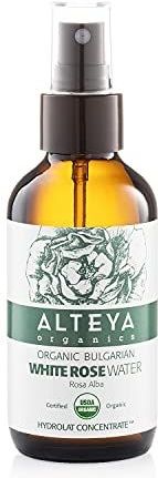 Alteya - Witte Roos Water - Gezichtsreiniger - 120 ml - 100% USDA Gecertificeerd Organisch
