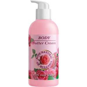 Bulfresh - Body butter creme roos 300 ml Rose Natural of Bulgaria