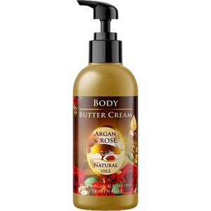 Bulfresh - Body Butter Creme Argan en Roos 300 ml