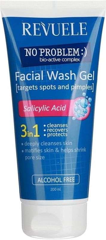 Revuele - No Problem - Reinigingsgel - 200 ml - Salicylzuur
