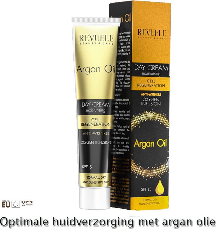 Revuele - Argan Olie - Hydraterende Dagcrème - 50 ml