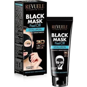 Revuele - Black Mask Peel Off Hyaluron - Gezichtsmasker - 80 ml