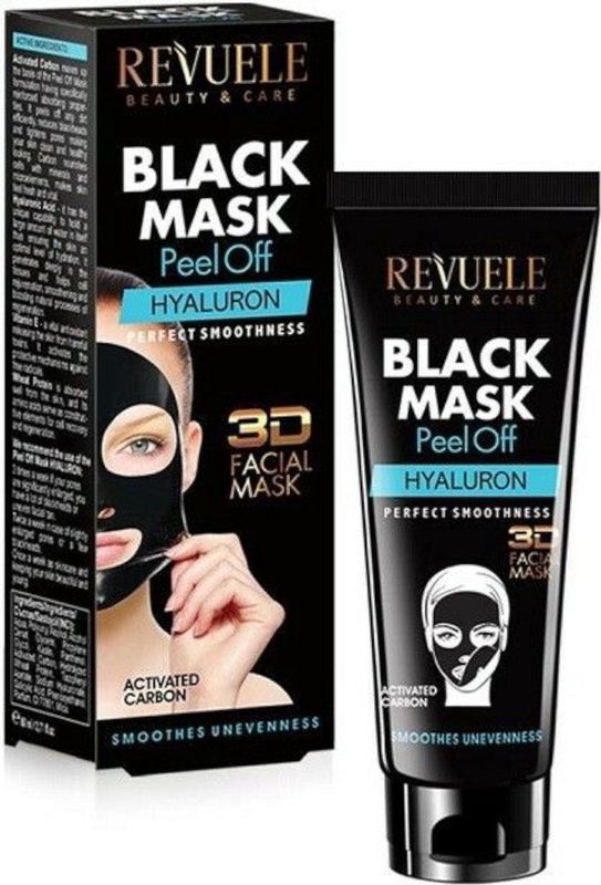 Revuele - Black Mask Peel Off Hyaluron - Gezichtsmasker - 80 ml