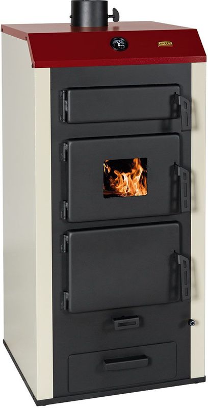 CV Houtkachel - energielabel A - houtgestookt - 29kW max - Ø150mm