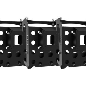 RSeat VESA mount voor T3XL V2 - Set van 3 stuks - Zwart