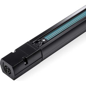 V-TAC - LED-Railverlichting - Zwart - Aluminium - 4-kernige Rail 1 Meter