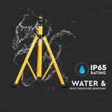 Statief - Geel - Weerbestendig - Voor Schijnwerpers