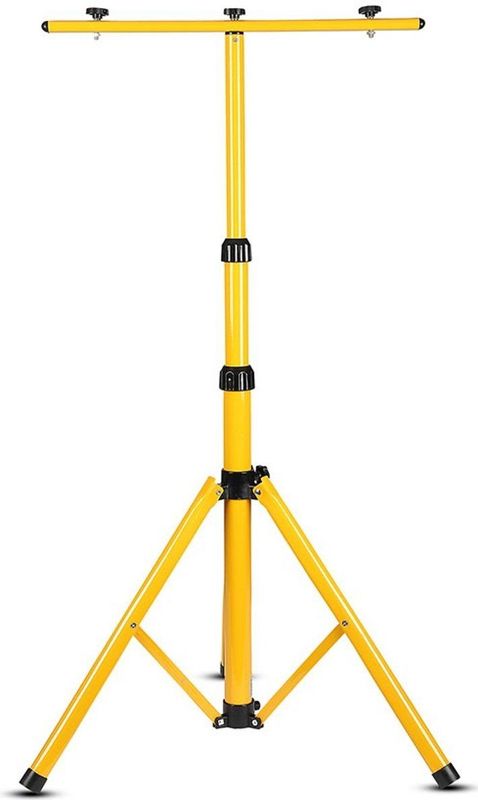 Statief - Geel - Weerbestendig - Voor Schijnwerpers