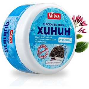 Chinine haarmasker, haaruitval, anti-roos, breekbaarheid, stimuleert groei en sterkte 250 ml
