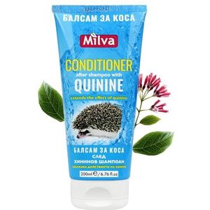 Sterke haarairconditioning verlengt de actie van Milva Chinin shampoo, 200 ml