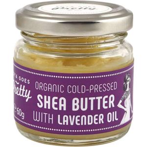 Organic Cold Pressed Shea Butter met Lavendel Oil - 60 gram